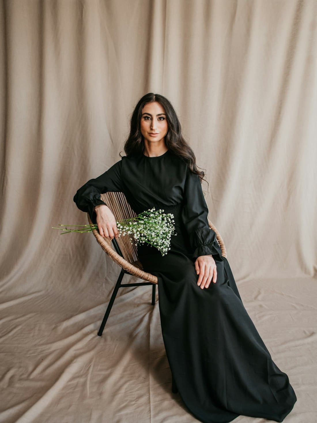 Nadia Crepe Abaya