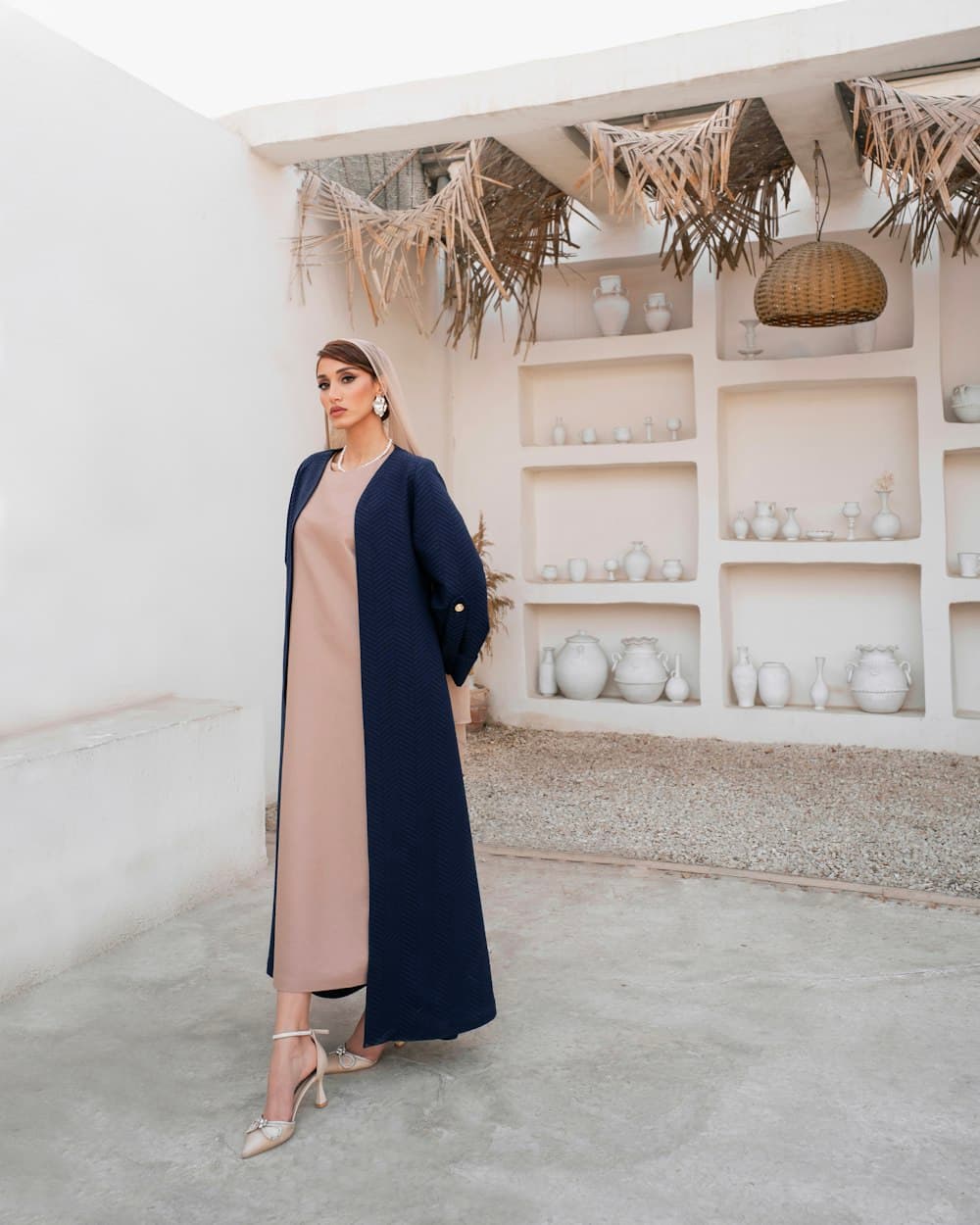 Bahar Kimono Abaya — view 3